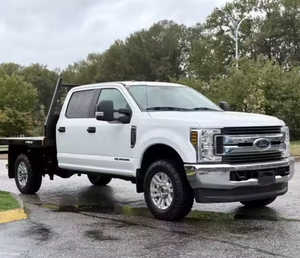 MEILLEURES VENTES Prix de Gros 2019 Ford F-350 SD XLT 4x4 Crew Cab Diesel d'occasion avec benne plate de 8 pieds LHD/RHD Expédition Mondiale - Product Image 3