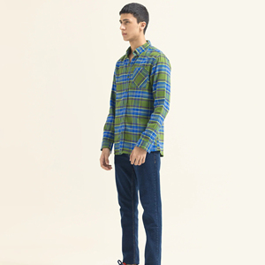 Chemise en flanelle décontractée de qualité supérieure 100% coton pour hommes, prix de gros, chemise décontractée pour hommes, vêtements de mode - Product Image 6
