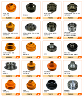 Tensor de Correa de Alta Resistencia, Polea de Cigüeñal, Acoplamiento de Eje Flexible, Soporte de Motor de Goma, Repuestos para Automóviles, Estándares ISO