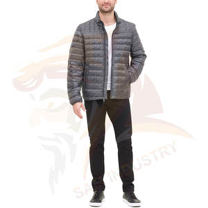 Chaquetas Acolchadas de Lona con Capucha para Hombre, Tendencia de Invierno, Nueva Moda, Corte Ajustado, Impermeables - Product Image 4