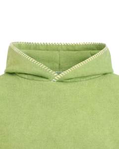 Sweat-shirt à capuche vert clair surdimensionné pour homme, avec poche kangourou, style streetwear, épais, décontracté, pour l'hiver, fabricant - Product Image 5
