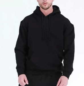 Sweat-shirts à capuche pour hommes, 100% coton, confortables et chauds pour l'hiver, vêtements décontractés, vente en gros, directement de l'usine - Product Image 1