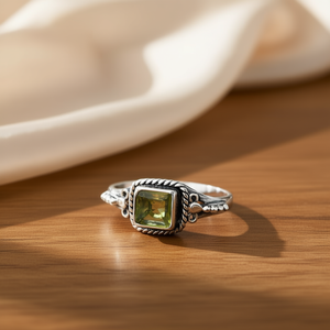 แหวนแฟชั่นเพอริดอท น้ำหนัก 3.2 กรัม - Product Image 3