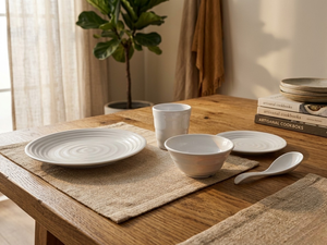 Fabriqué à Taïwan, vaisselle écologique PGT, ensemble de 5 pièces pour un usage quotidien et le camping - Blanc Snow Peak - Product Image 5
