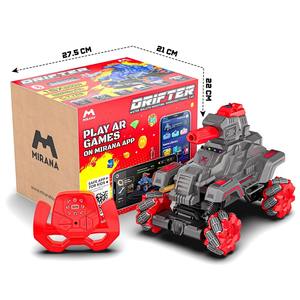 Mirana 4WD Drifter Tank, Coche RC 4x4 con Lanzador de Balas para Niños, Rotación de 360° y Ruedas Omnidireccionales, Control Remoto y por Aplicación - Product Image 5