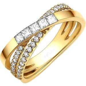 Anillo de Plata 925 con Moissanita Vintage, Engaste de Racimo, para Boda, Aniversario, Compromiso, Regalo con Circonita - Product Image 2