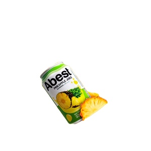 Pineapple juice drink, Vietnamese juice drink with <b>canned</b> pineapple in 330ml <b>fruit</b> juice cans OEM ODM Private Label - Product Image 2