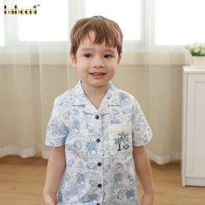 ชุดเสื้อผ้าฝ้าย100% สิ่งแวดล้อมสำหรับเด็กผู้ชายชุดเสื้อกางเกงผ้าฟลีซพิมพ์ลายตามสั่งสำหรับเด็ก BC1376ดีไซน์ OEKO-TEX เป็นมิตรกับสิ่งแวดล้อม - Product Image 3