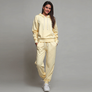 Wholesale Pullover Hoodie <b>Jogger</b> Sweatpants Set Women Winter <b>Polyester</b> Tracksuit Ladies Streetwear 100% <b>Polyester</b> Tracksuit Girl - Product Image 1