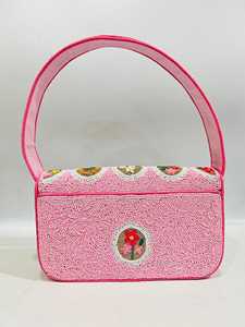 Bolsos de Hombro con Bordado de Cuentas, Hechos a Mano, para Mujer, Bolsos de Moda para Venta al por Mayor, Minorista, Boutiques y Tiendas de Regalos, Directo de Fábrica - Product Image 3