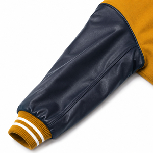 Best Supplier Men Varsity <b>Jacket</b> High Quality Eco-Friendly Crew Neck Canvas Fabric Winter Wear Front Bulk Quantity Reasonable - Product Image 2