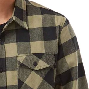 <b>Men's</b> Plaid Flannel <b>Shirt</b> Long Sleeve Button Casual Soft 100% Cotton Satin <b>Lumberjack</b> Style Warm Outdoor Workwear Everyday - Product Image 5