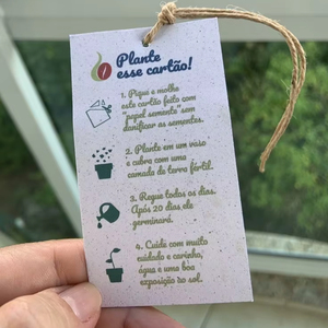 Premium Paper Gift Tags with Twine Plantable Labels Sustainable Gift Tags with Gift and Jute String Logo for Branding Tags 2026 - Product Image 1