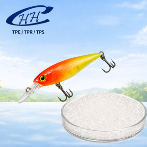 Factory Price Hot Seller 100% Thermoplastic Elastomer (<b>TPE</b>) SEBS Fish Bait Injection Molding Raw Material Customized Color - Product Image 1