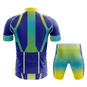 Traje de Ciclismo en Oferta, Precio al por Mayor, Uniforme de Ciclismo Personalizado para Hombre, Pantalones Cortos de Ciclismo, Conjunto de Jersey y Traje de Ciclismo - Product Image 2