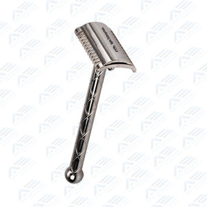 Maquinilla de afeitar de seguridad de acero inoxidable Handel para barbería maquinilla de afeitar de seguridad profesional de doble filo para hombres y mujeres bordes duraderos - Product Image 4