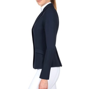 Top Selling Best Quality Women <b>Equestrian</b> Horse Riding Show Coats Wholesale Price Custom Logo Horse Riding Women Show Jackets - Product Image 3