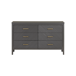 Cómoda de Madera Colección CAIRNDALE, Muebles de Dormitorio de Diseño Moderno, Muebles para el Hogar de Madera Sólida - Product Image 1