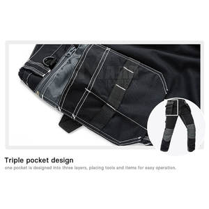 Pantalons de travail robustes, durables, confortables, multi-poches, pour travaux industriels, construction, extérieur, pantalons de travail résistants - Product Image 5