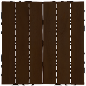 Azulejo de balcón con textura de madera de diseño moderno, suelo de suelo para exteriores resistente al ácido sólido para decoración de Villa, artículo novedoso - Product Image 2