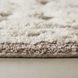 100% Cotton Non-slip <b>Bathroom</b> Jacquard Bath Floor <b>Mat</b> Soft <b>Bathroom</b> Floor Towel and Towel <b>Sets</b> for Washroom Home and Hotel - Product Image 3