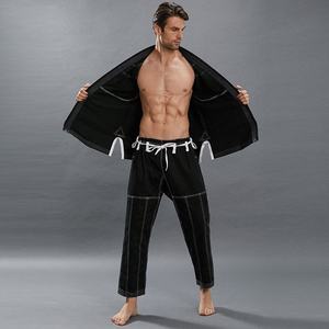 Nouveaux uniformes d'entraînement unisexes pour le jiu-jitsu brésilien, le karaté et le judo, design anti-abrasion, tailles personnalisables disponibles, noir, bleu, blanc - Product Image 6