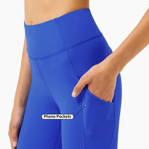 High Quality Factory Price Lightweight Breathable Women High Waist <b>Knitted</b> <b>Leggings</b> Comfortable Slim Fit Quick Dry Gym Running - Product Image 6