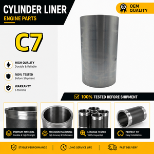 Generator <b>Engine</b> C7 Cylinder Sleeve OE 1077604 Heavy Duty Parts - Product Image 5