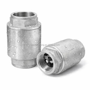 Clapet anti-retour à ressort fileté NPT en acier inoxydable SUS304 1 pouce pour système d'eau, support OEM ODM PN16 - Product Image 1