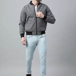 <b>Men's</b> Bomber <b>Jacket</b> Premium Quality Windproof <b>Lightweight</b> Casual Outerwear Streetwear Fashion <b>Jacket</b> - Product Image 6