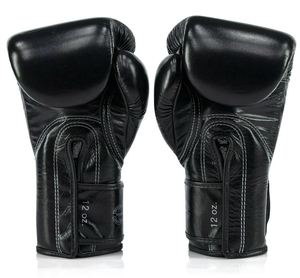 นวมชกมวย Fairtex Glory รุ่น SEH-001 สีขาว หนังแท้ ปิดแบบตีนตุ๊กแก ระบายอากาศได้ดี สำหรับผู้ใหญ่ อุปกรณ์ฝึกซ้อม ใช้ได้ทั้งชายและหญิง บรรจุภัณฑ์แบบกำหนดเอง - Product Image 6