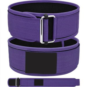 Ceinture de musculation en cuir avec logo personnalisé, réglable, respirante, protection avancée, soutien lombaire, ceinture de soutien dorsal pour l'entraînement en salle de sport - Product Image 5