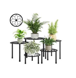 Support de plante en fer de grande qualité à prix raisonnable, facile à ranger et adapté aux petits espaces et au jardinage urbain - Product Image 1