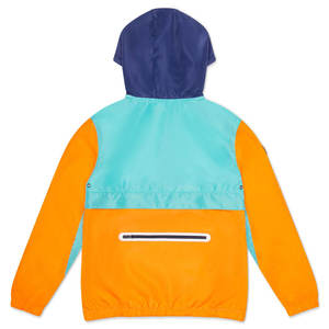 Veste coupe-vent réversible à capuche pour homme, légère, décontractée, avec fermeture éclair sur le devant, pour l'extérieur - Product Image 3