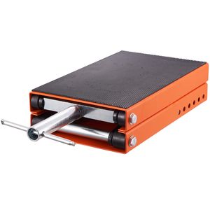 Sollevatore a Forbice per Moto con Piattaforma Larga da 1100 LBS, Perno di Sicurezza e Supporto a Manovella Centrale da 3.7-13.8 Pollici - Product Image 1