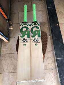Bate de críquet de madera de sauce inglés CA Sports BA 56 Players Babar Azam Edition con funda de bate de regalo, agarre adicional y lámina protectora incluidos. - Product Image 5