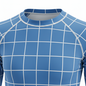 เสื้อรัดรูปแขนยาวแบบยูนิเซ็กซ์สำหรับการแข่งขันระดับโปร เหมาะสำหรับ BJJ MMA ยิวยิตสู กราปลิง น็อกกิ ชุดกีฬาฝึกซ้อม - Product Image 4