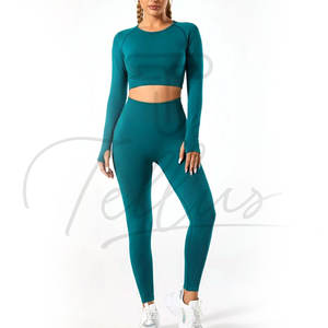 Conjuntos de Yoga de 5 Piezas de Alta Calidad y Última Moda, Ropa Deportiva para Mujer, Conjuntos Deportivos para Gimnasio - Product Image 6