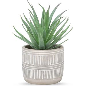 Vasi di Piante Grasse Artificiali per Arredamento Boho, Piante Finte e Vegetazione per Casa, Stanza, Bagno, Camera da Letto, Stile Bohémien per Uso Interno - Product Image 1