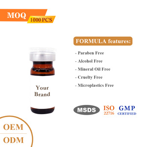 Ampoules de sérum méso raffermissant anti-rides à marque privée, au caviar et au squalane, pour le visage et le corps, hydratant, huile anti-âge pour peaux sèches - Product Image 2