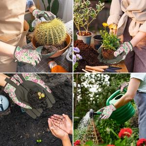 New Style Unique Design Leather Gardening <b>Glove</b> High Quality <b>Glove</b> Wholesale Leather Anti-Cut Gardening <b>Gloves</b> for Sale - Product Image 4