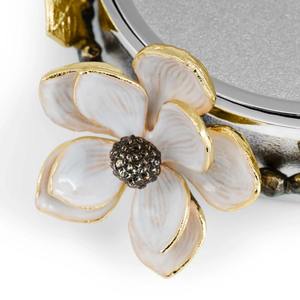 Beautiful <b>Silver</b> Coasters With Floral Design Ideal For Protecting <b>Tables</b> Home Dining And <b>Coffee</b> Tea Drinks Decorative Practical - Product Image 4