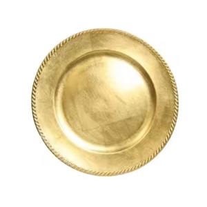 Plato de Presentación de Acero Inoxidable de Diseño, Acabado Dorado, Decoración para Mesa de Boda, Adorno para Comedor - Product Image 1