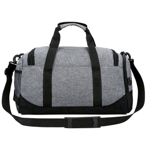 Bolsa Deportiva Impermeable de Poliéster y Nailon, Grande, para Viajes, con Compartimento para Zapatos, Unisex, Cierre de Cremallera y Broche - Product Image 3
