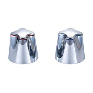 Grifo de Lavabo de Metal Pulido con Palanca de Repuesto, Componentes Universales de Fontanería para Lavabo, Kit de Reparación - Product Image 1