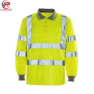 Camisetas Polo Unisex de Poliéster Reflectante de Alta Visibilidad con Logotipo Personalizado para Trabajos de Construcción 2026 - Product Image 5