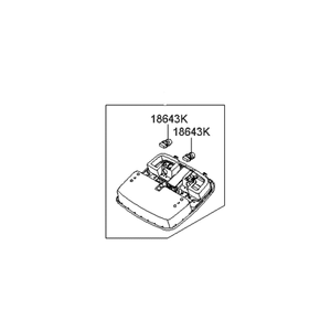 Lumière intérieure neuve Sonata 928003K000QD - Product Image 1