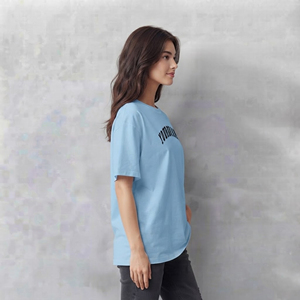 Camiseta de Cuello Redondo para Mujer, Corte Regular, Verano, Informal, 100% Algodón, Suave, Secado Rápido, Transpirable, OEM/ODM - Product Image 5