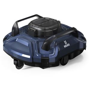 Robot Pulitore Piscina Senza Fili a Doppio Motore con Indicatore LED, Auto-Parcheggio e Raccogli Foglie Integrato per Piscine - Product Image 1