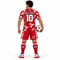 Seragam Sepak Bola Terbaru Desain Baru Jersey Sepak Bola Custom Untuk Tim Pria Produsen Terbaik Tren Teratas Ramah Lingkungan